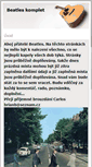 Mobile Screenshot of beatles-komplet.cz