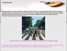 Tablet Screenshot of beatles-komplet.cz